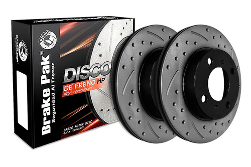 Disco De Freno Brakepak Mitsubishi Galant 1.3