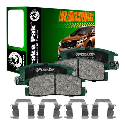 Pastillas De Freno Brakepak Chevrolet Trooper