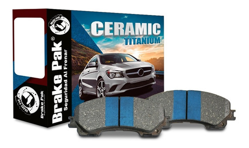 Pastillas De Freno Brakepak Nissan X Trail (delanteras)