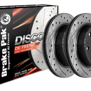 Disco De Freno Brakepak Toyota Prado Nacional 2.7-3.4 4x4
