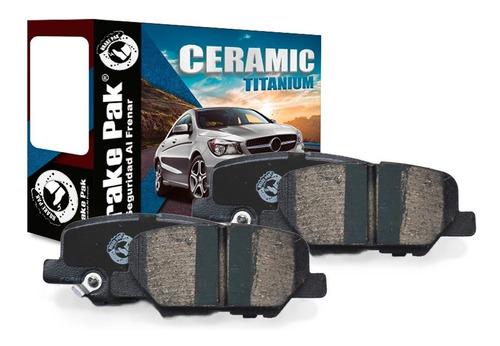 Pastillas De Freno Brakepak Mitsubishi Asx 2.0 (trasera)