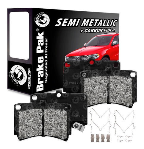 Pastillas De Freno Brakepak Mazda Allegro 1.3