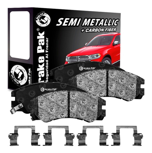 Pastillas De Freno Brakepak Chevrolet Trooper 960