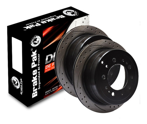 Disco De Freno Brakepak Lexux Lx - Trasero - - Precio X Par
