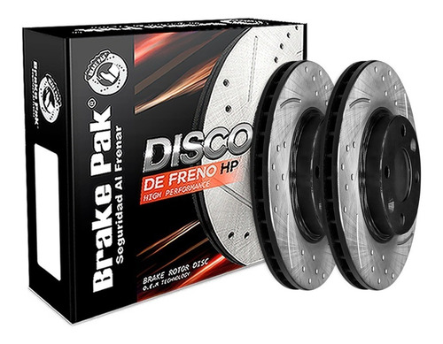 Disco De Freno Brakepak Renault Sandero 1.6