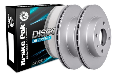 Disco De Freno Brakepak Nissan Almera - - Precio X Par