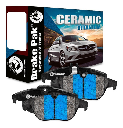 Pastillas De Freno Brakepak Mercedes C180 Trasera