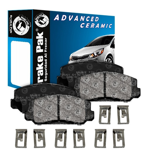 Pastillas De Freno Brakepak Honda Civic