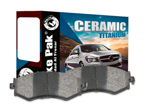 Pastillas De Freno Brakepak Nissan Cr 2.0 - Del