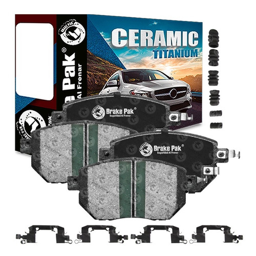 Pastillas De Freno Brakepak Nissan Murano - Quest 350z