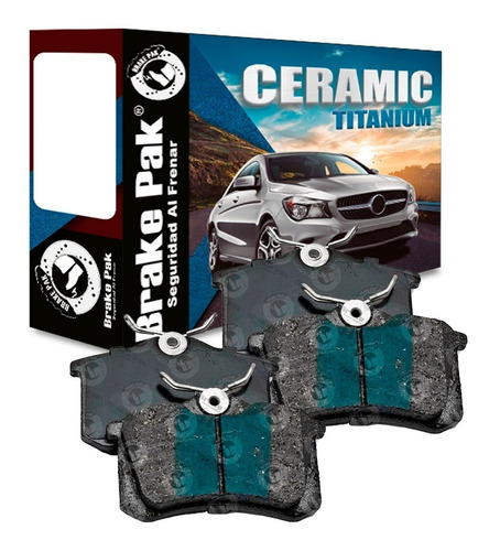 Pastillas De Freno Brakepak Seat Ibiza 1.6 Traseras