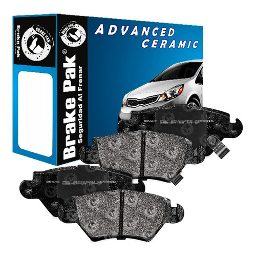 Pastillas De Freno Brakepak Chevrolet Zafira Traseras