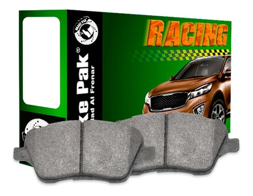 Pastillas De Freno Brakepak Ford Fiesta St 2014.. Del