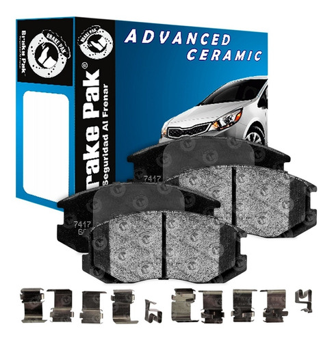 Pastillas De Freno Brakepak Mitsubishi Colt