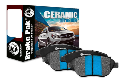 Pastillas De Freno Brakepak Citroen Ds 3 (delanteras)