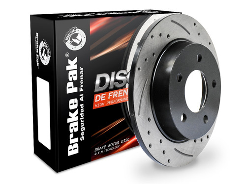 Disco De Freno Brakepak Mazda 5 2005-2006