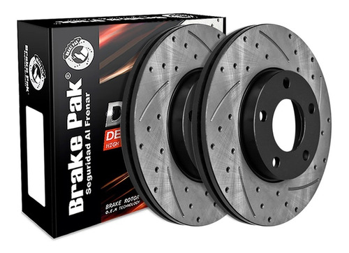 Disco De Freno Brakepak Mazda 3 1.6-2.0 - - Precio X Par