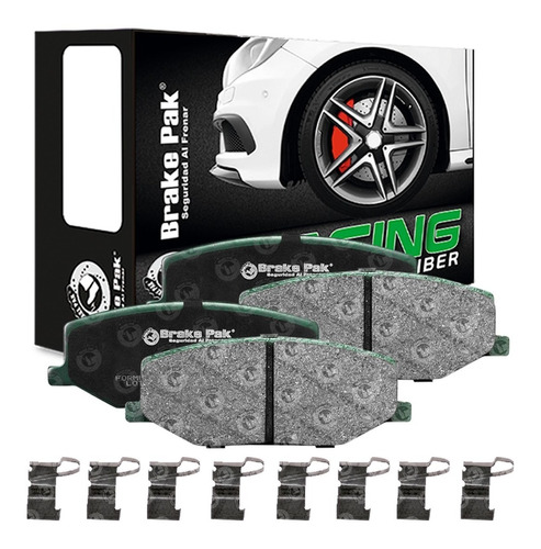 Pastillas De Freno Brakepak Chevrolet Samurai Sj-410