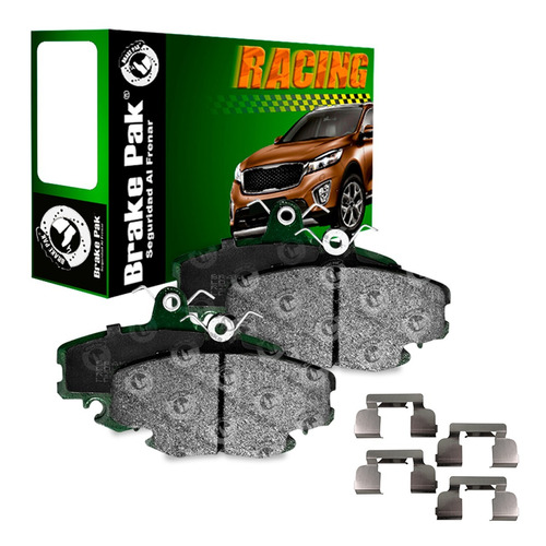 Pastillas De Freno Brakepak Renault Clio Ii
