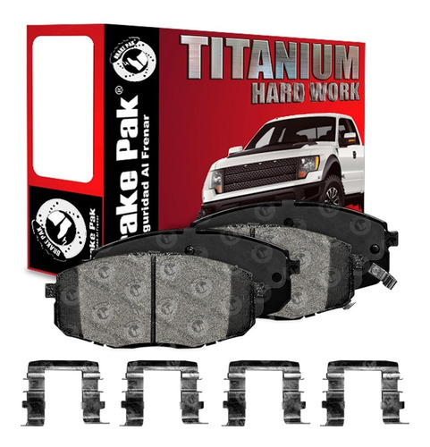 Pastillas De Freno Brakepak Kia Sportage 4x4