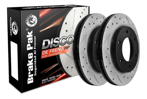 Disco De Freno Brakepak Mitsubishi Montero Importado 3.2
