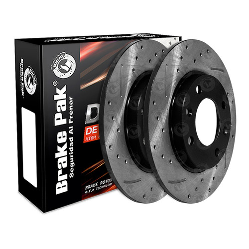 Disco De Freno Brakepak Peugeot 106 Xn