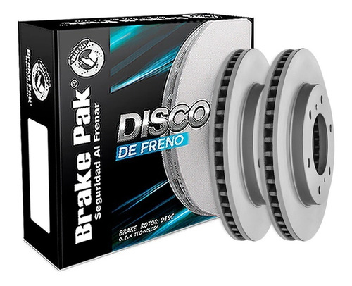 Disco De Freno Brakepak Mitsubishi L200 Sportero 2.5 - 3.2
