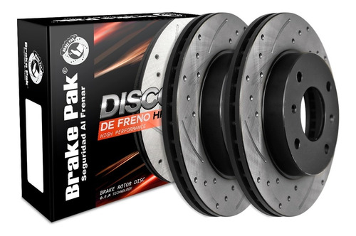 Disco De Freno Brakepak Renault Scala - - Precio X Par