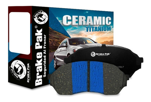 Pastillas De Freno Brakepak Mazda Allegro 1.3 - 1.6