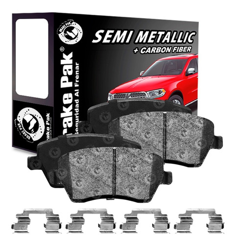 Pastillas De Freno Brakepak Nissan Micra 1.4