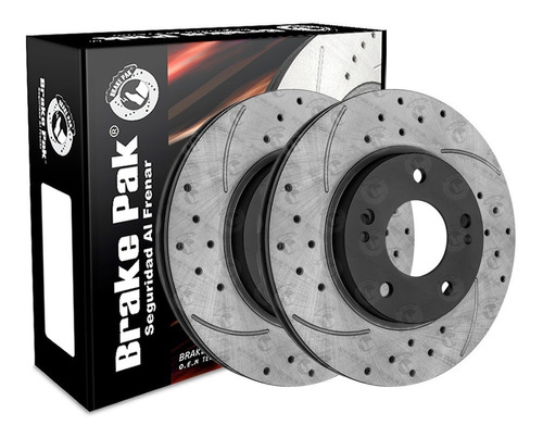 Disco De Freno Brakepak Mitsubishi Lancer Ralliart 2.0 16v