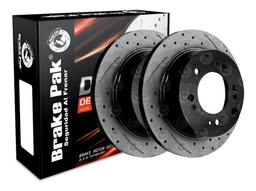 Disco De Freno Brakepak Kia Sorento 3.3 4x4 -