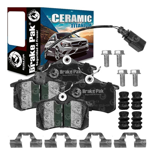 Pastillas De Freno Brakepak Mg 350