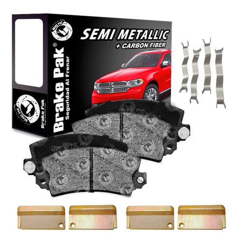 Pastillas De Freno Brakepak Renault 4 - 6 - 12