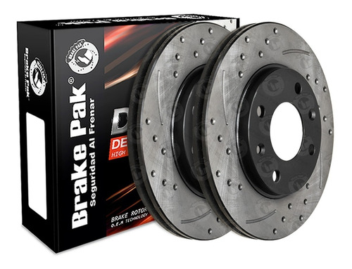 Disco De Freno Brakepak Peugeot 306 Xr 1.8