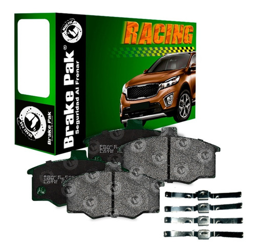 Pastillas De Freno Brakepak Daewoo Cielo