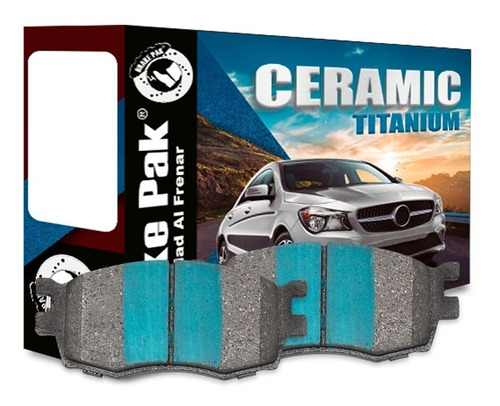 Pastillas De Freno Brakepak Kia Rio 5 Abs 2006-2007 - Del