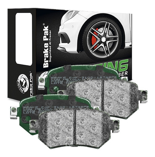 Pastillas De Freno Brakepak Mazda 6