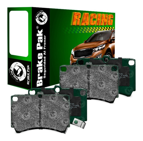Pastillas De Freno Brakepak Mazda Allegro 1.3