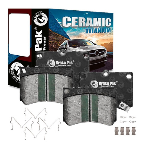 Pastillas De Freno Brakepak Mazda Allegro 1.3 - 1.6
