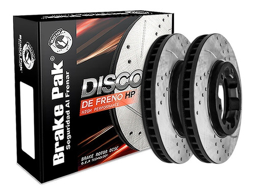 Disco De Freno Brakepak Nissan Urvan New Zd30 2.7 Diesel