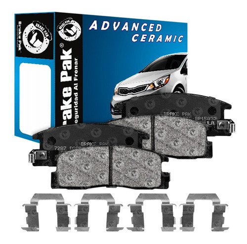Pastillas De Freno Brakepak Chevrolet Trooper