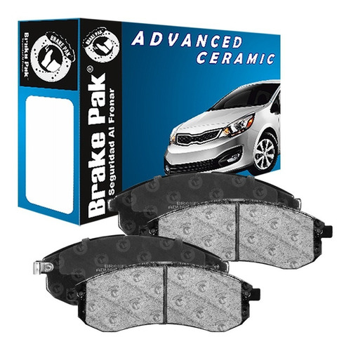 Pastillas De Freno Brakepak Mitsubishi L200 - L300 Colectivo