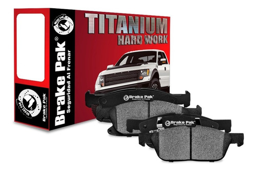 Pastillas De Freno Brakepak Ford Edge Titanium 2.0-3.5