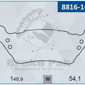 Pastillas De Freno Brakepak Ford F150