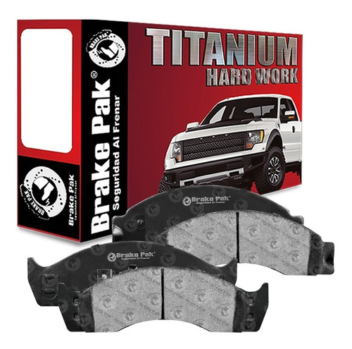 Pastillas De Freno Brakepak Ford F450 Andino Super Duty
