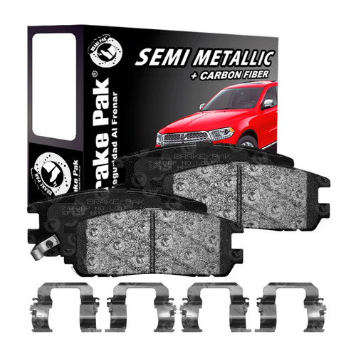 Pastillas De Freno Brakepak Chevrolet Rodeo 2s