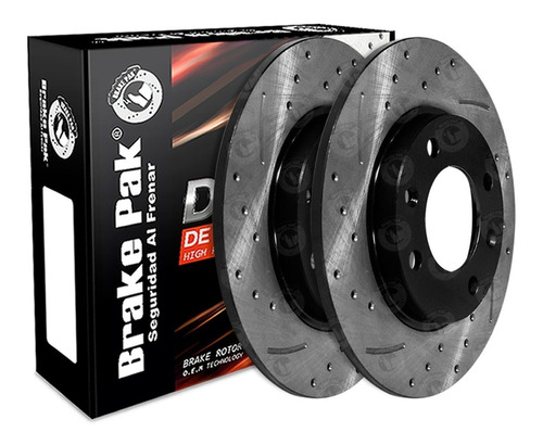 Disco De Freno Brakepak Peugeot 306 Xr 8v