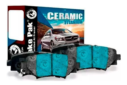 Pastillas De Freno Brakepak Mazda 3 (trasera)
