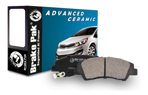 Pastillas De Freno Brakepak Hyundai Gran I-10 (taxi)